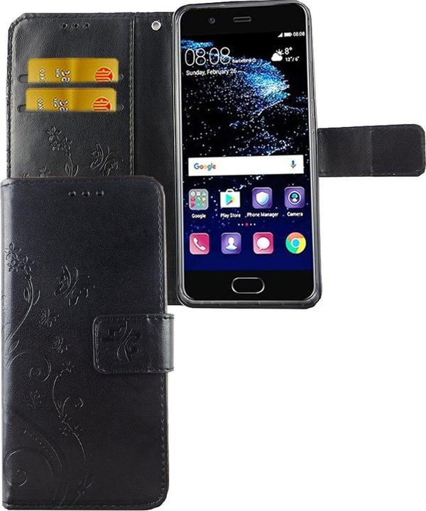 Produktbild König Design Hülle Handy Schutz für Huawei P10 Case Cover Tasche Wallet Etui Handyhülle Neu (Haier P10)