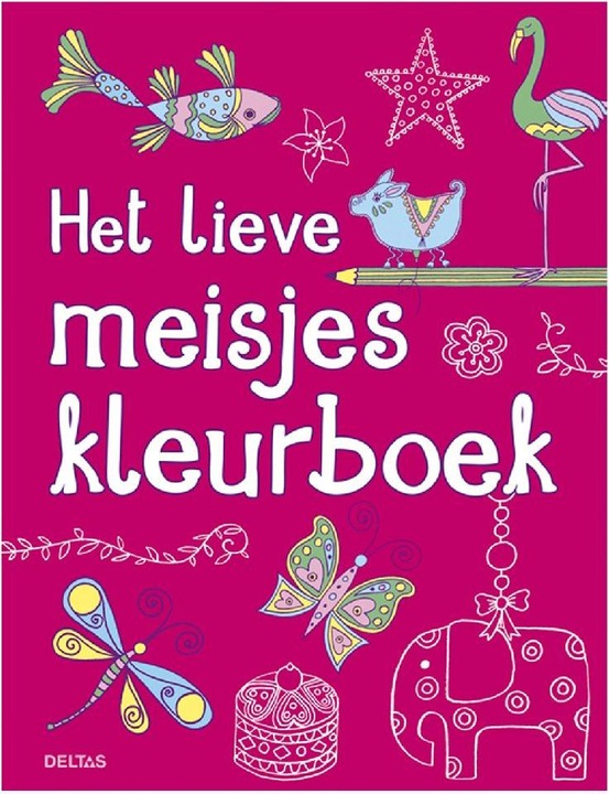 Produktbild NoName Deltas Malbuch Liebe Mädchen