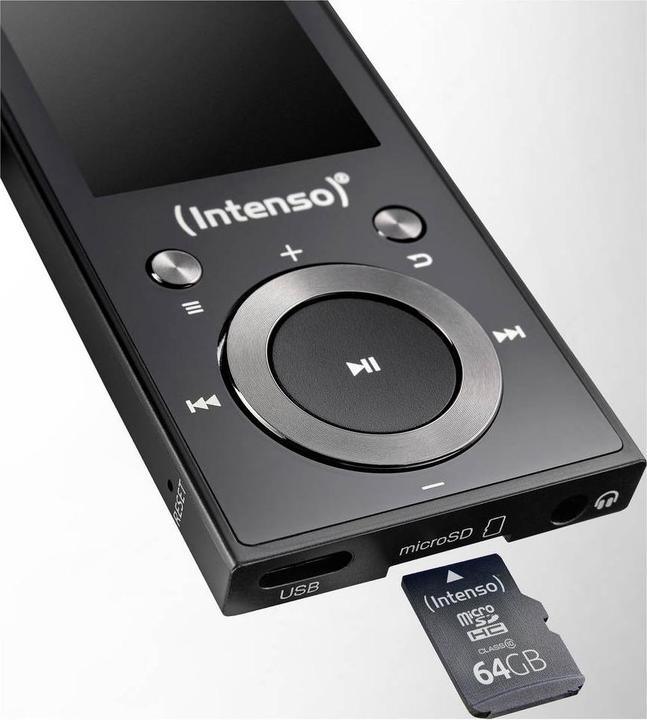 Produktbild Intenso MP3 Videoplayer 1,8" Video Scooter BT 64GB Black (64 GB)