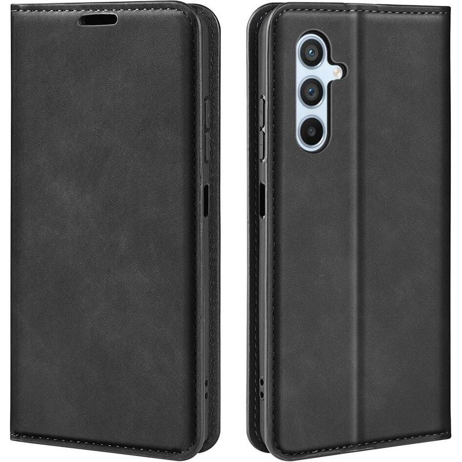 Cover-Discount Galaxy A54 - Stand Flip Case Hülle schwarz (Samsung Galaxy A54 5G), Smartphone Hülle, Schwarz