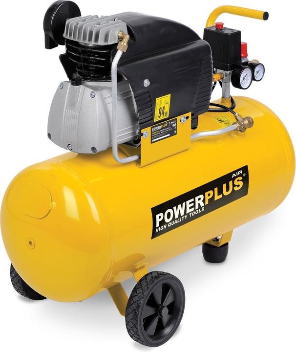 Powerplus Compressor lubricated 1500W - 50L (50 l, 8 bar)