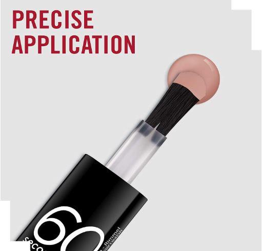 Actual product image Rimmel London 60 Seconds Super Shine (500 Caramel cupcake, Colour paint)