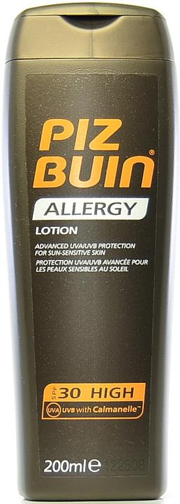 Actual product image Piz Buin Allergy (Sun lotion, SPF 30, 200 ml, 150 g)