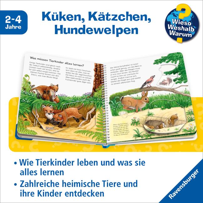 Produktbild Ravensburger Unsere Tierkinder (Deutsch, Frauke Nahrgang, Andrea Erne, 2018)