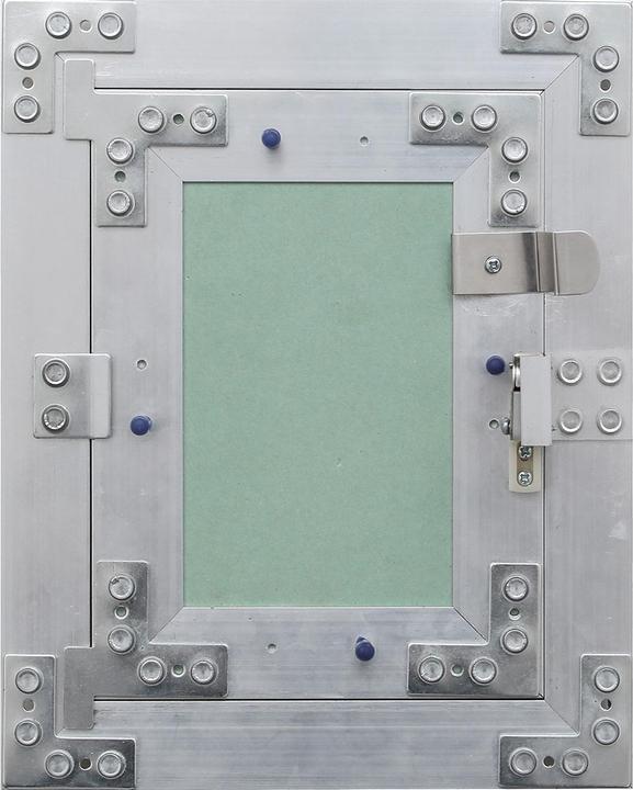 Actual product image Wiltec Access Panel Inspection Revision Door 15x20cm Aluminum Frame Hoist Drywall