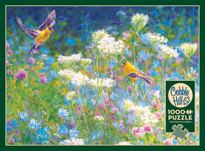 Actual product image Cobble Hill Puzzle 1000 pieces Visiting the Meadow (1000 pieces)