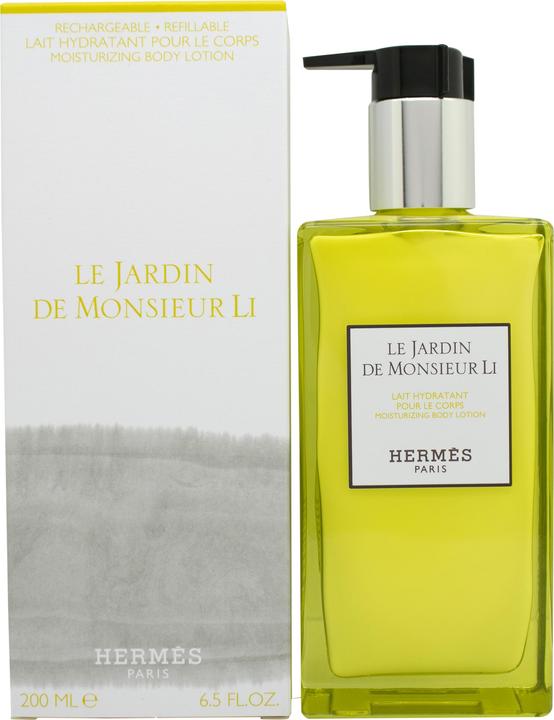 Actual product image Hermès Hermes Le Jardin De Monsieur Li Body Moisturizing Milk 200ml (Body lotion, 200 ml)