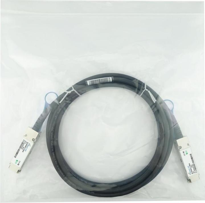 Actual product image BlueLAN NetApp X66211A-5 Compatible DAC QSFP28 SC282801L5M26