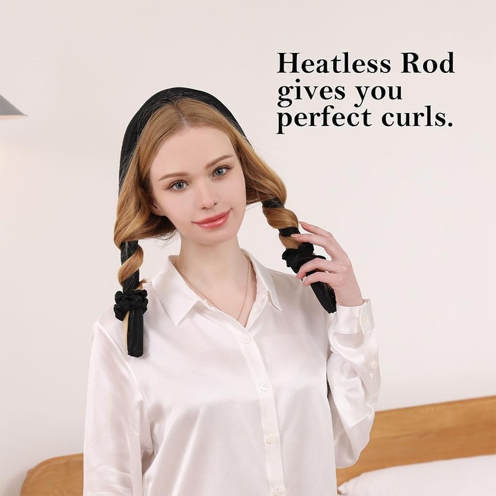 Produktbild ASMI Soft Heatless Curling, Lockenwickler ohne Hitze, 3-teilig