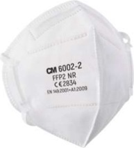 Produktbild CM Chaomei FFP2 Schutzmasken mit elastischen Kopfbänder (12 x)