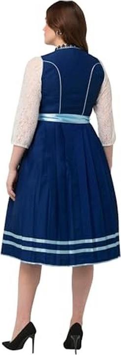 Actual product image Ulla Popken Heart Print Dirndl (62)