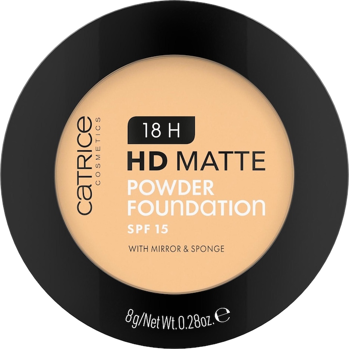 Actual product image Catrice 18H HD Matte Powder Foundation (030W)