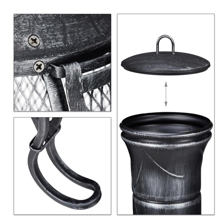 Produktbild Relaxdays Aztekenofen