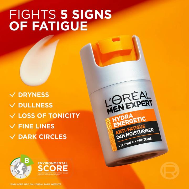 Image du produit L'Oréal Paris Hydra Energetisches Gift bei Männern beobachtet (Coffret de parfum)