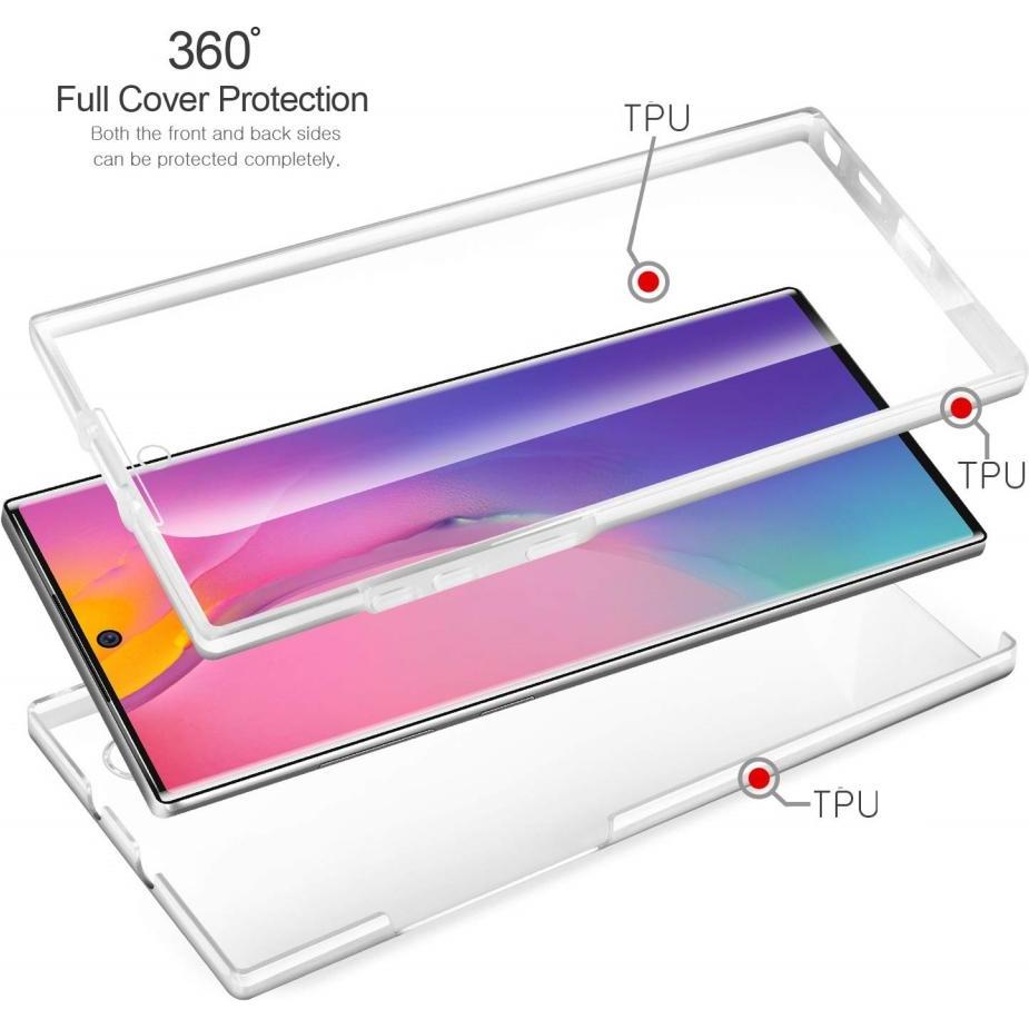 Thumbnail - Screenguard 360° Screen & Body Protector Samsung Galaxy Note10+ Hülle mit Folie (Samsung Galaxy Note 10+), Smartphone Hü...