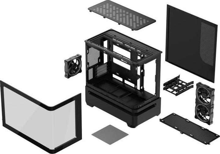 Immagine prodotto ASUS Prime Ap202 Tg Argb Bianco (mATX, Mini-ITX)