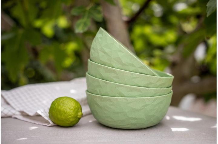 Immagine prodotto Koziol Ciotola Club 700 ml, 4 pezzi, sabbia (16.20 cm, 0.70 l, 4 x)