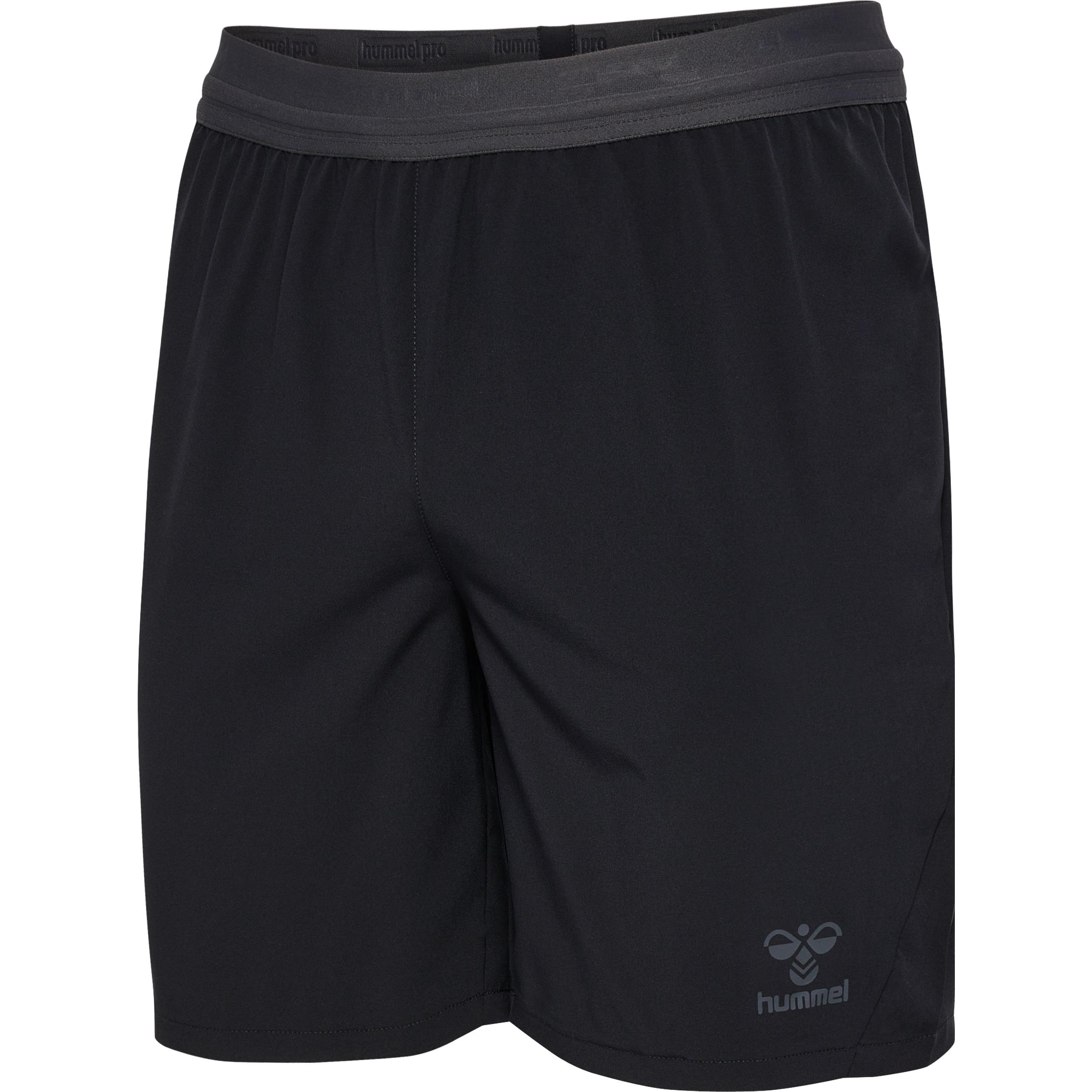 hummel, Herren, Sporthose, hmlPRO TRAINING SHORTS (L), Schwarz, L
