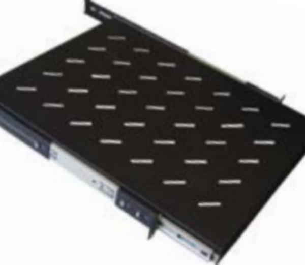 Image du produit Wp Sliding shelf 1U, 800 mm de profondeur, noir