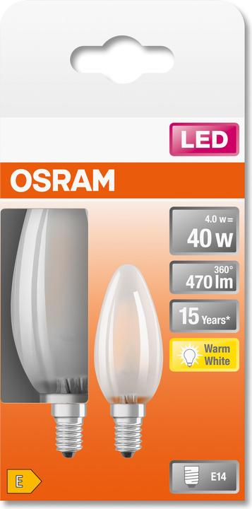 Produktbild Osram Star Classic (E14, 470 lm, 3x)