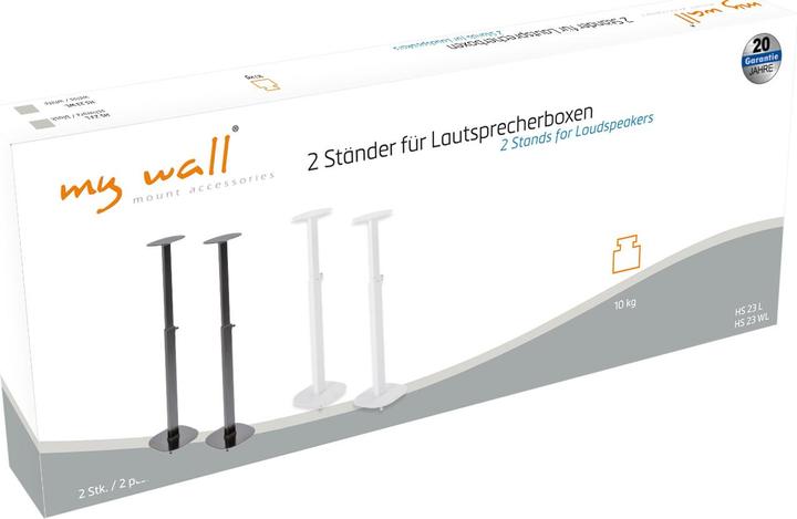 Actual product image myWall HS 23 WL (1 pair, Stand, Height-adjustable)