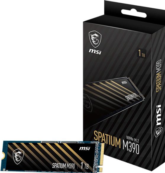 Produktbild MSI Spatium M390 (1000 GB, M.2 2280)