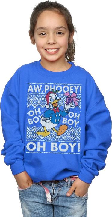 Image du produit Disney - Sweat DONALD DUCK CHRISTMAS FAIR ISLE - Fille (152, 158)