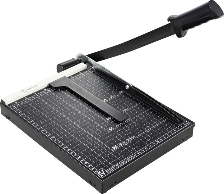 Renkforce RF-CUT-100 Hebelschneider A4 Schnittleistung A4 80 g/m²: 12 Blatt (12 Blätter, A4)