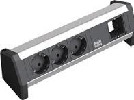 Actual product image Bachmann DESK 3xUTE & 4xModule GST18 (3x, CEE 7/3, CEE 7/5)