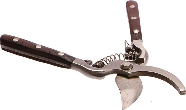 Actual product image GEKO PROFI secateurs, wooden handle, 200mm