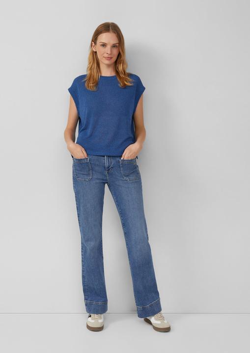 Produktbild s.Oliver T-Shirt Leichtes Stricktop (34)