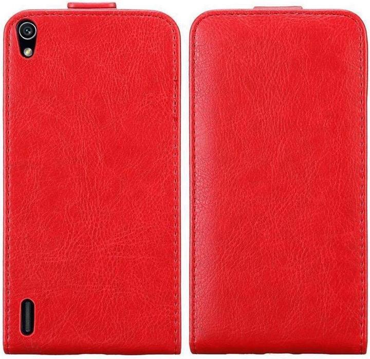 Productafbeelding Cadorabo Flip als onzichtbaar deksel (Huawei Ascend P7)