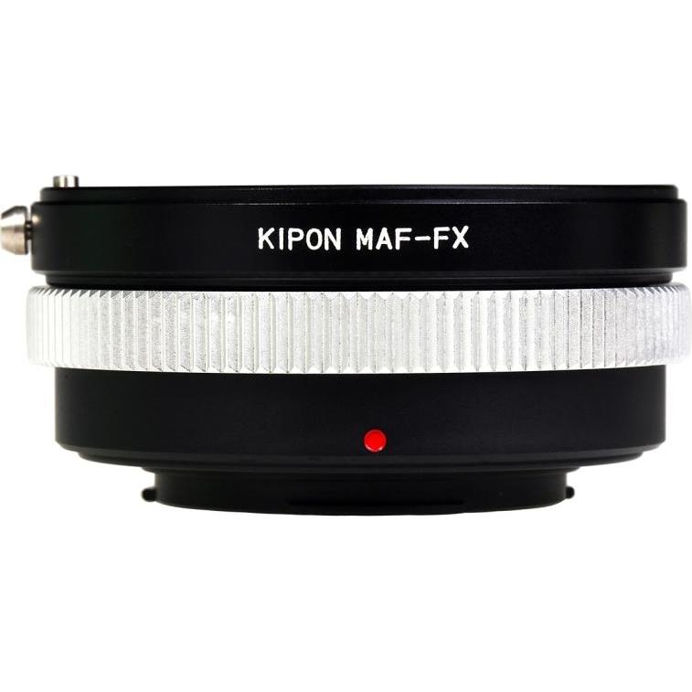 Kipon Adapter für Sony A auf Fuji X, Objektivadapter, Schwarz, Silber