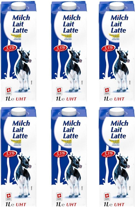 Lovely UHT Vollmilch 3.5% UHT 6 x 1 l (6 x 100 cl)