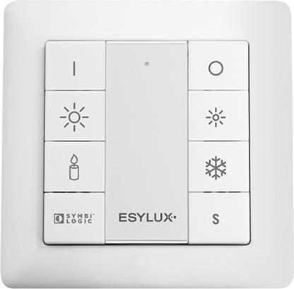 Esylux Taster 8-fach Push Button 8xDALITW