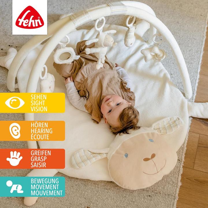 Actual product image Fehn 154580 3-D Activity Blanket, Sheep