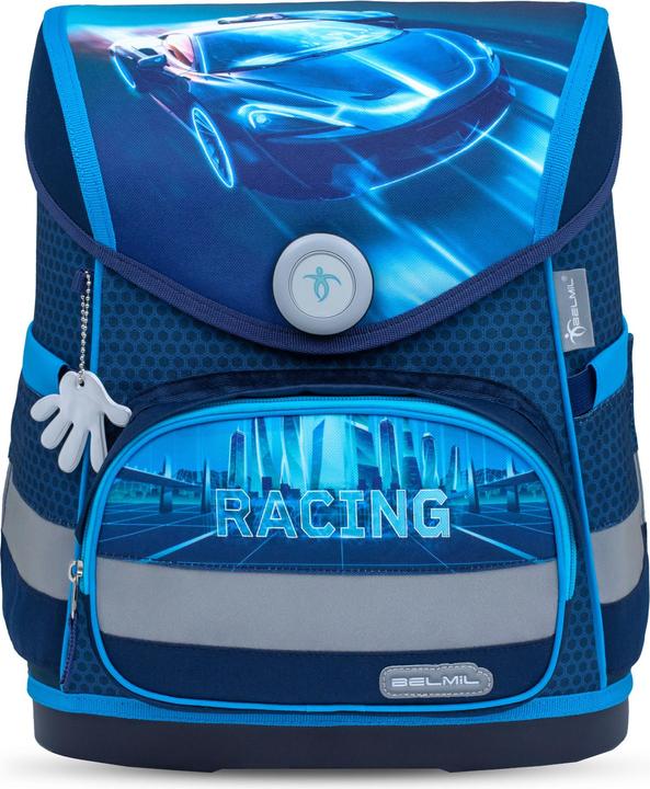 Image du produit Belmil COMPACT Schulrucksack-Set Racing Neon (19 l)