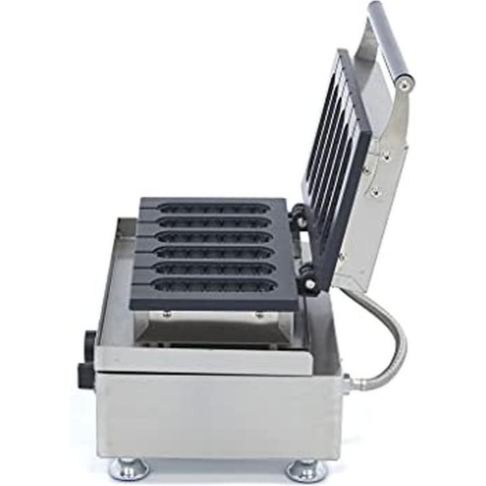 Maxima Waffle Iron 6 Pieces Corndog Ribbed (09374242)