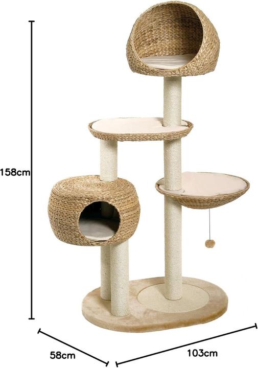 Actual product image Karlie Banana Leaf III (158 cm, White, Beige)