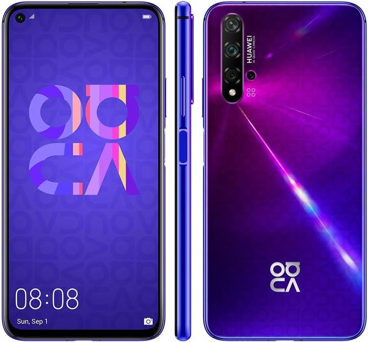 Immagine prodotto Huawei Nova 5T (128 GB, Viola di mezza estate, 6.26", Doppia SIM, 4G)