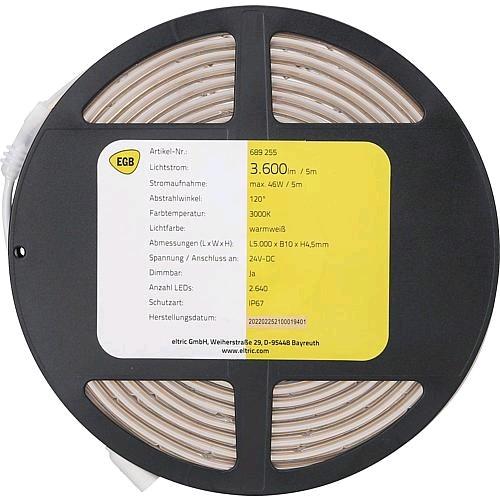 Actual product image EGB COBLED StripeRoll IP6724VDC 46W5m 3000K (500 cm, Indoor)