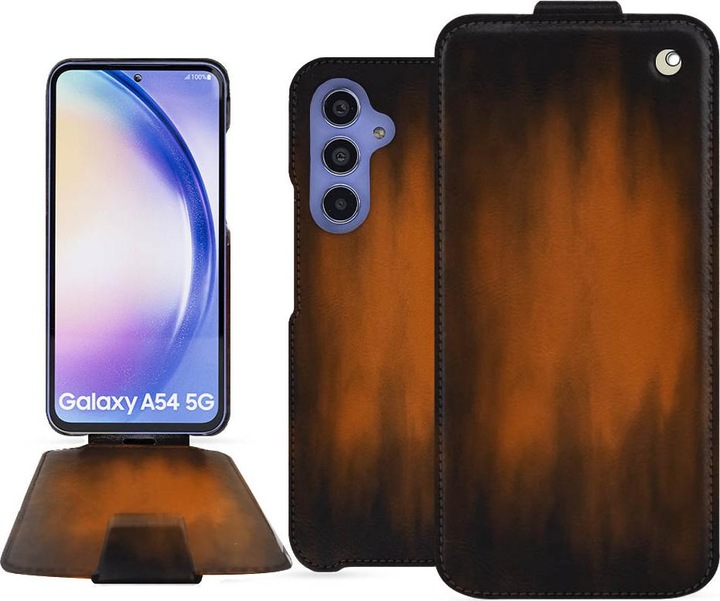 Actual product image Noreve Vertical leather shell (Samsung Galaxy A54 5G)