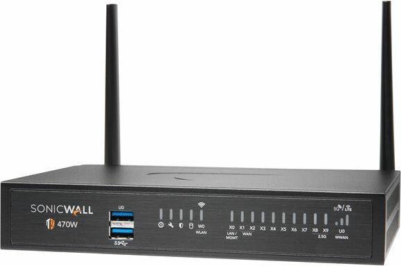 Actual product image SonicWall TZ470 WRL-AC INTL SEC UPG+ESS ED 3Y