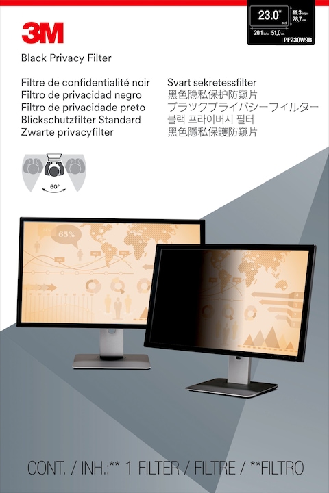 Immagine prodotto 3M DUPLICATO Pf230w9b (23", 16 : 9)