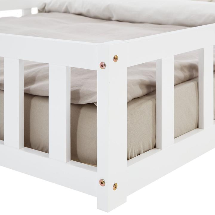 Image du produit Homestyle4u Kinderbett mit Lattenrost (120 x 200 cm)