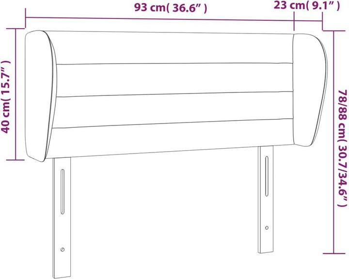 Produktbild vidaXL Freya (93 x 23 x 88 cm)