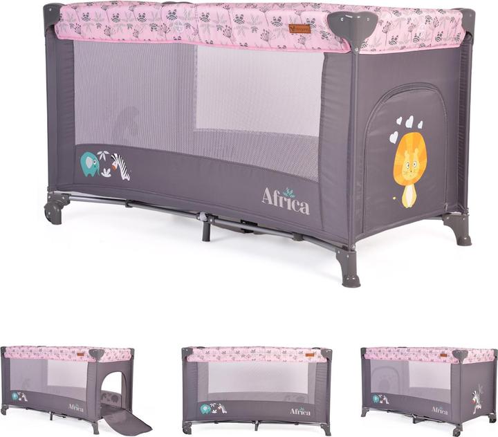 Actual product image Cangaroo Travel cot Africa (60 x 120 cm)