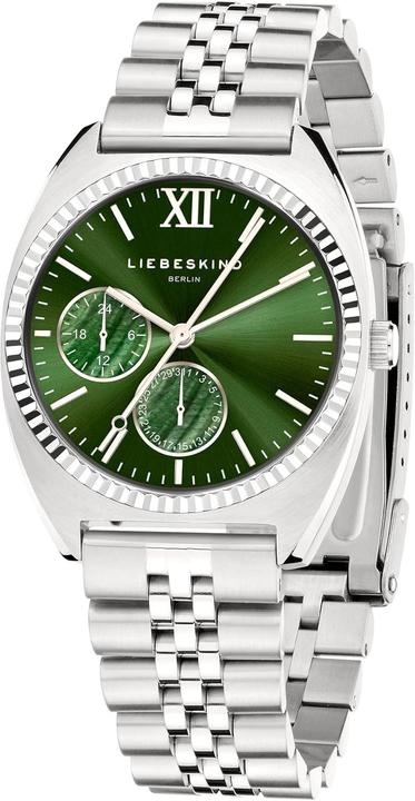 Image du produit Liebeskind Berlin Montre multifonction pour femme, boîtier et bracelet en acier inoxydable