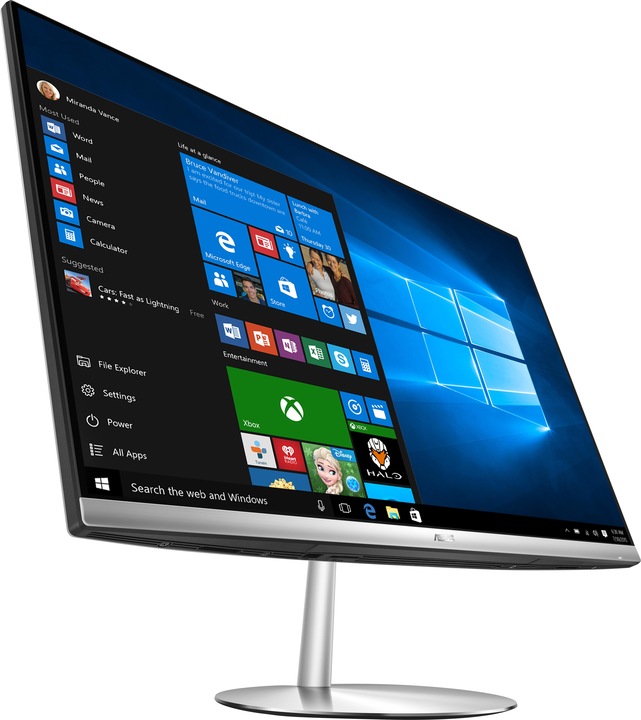 Produktbild ASUS Zen AiO ZN242IFGK-CA059T (Intel Core i7-7700HQ, 32 GB, 512 GB, GeForce GTX 1050)
