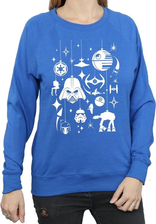 Immagine prodotto Star Wars Christmas Decorations Felpa Donna (M)